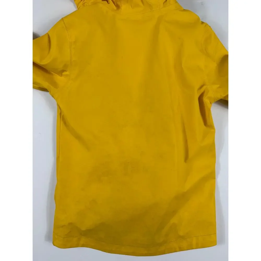 Cat & Jack Yellow Hooded Rain Jacket Toddler size 2